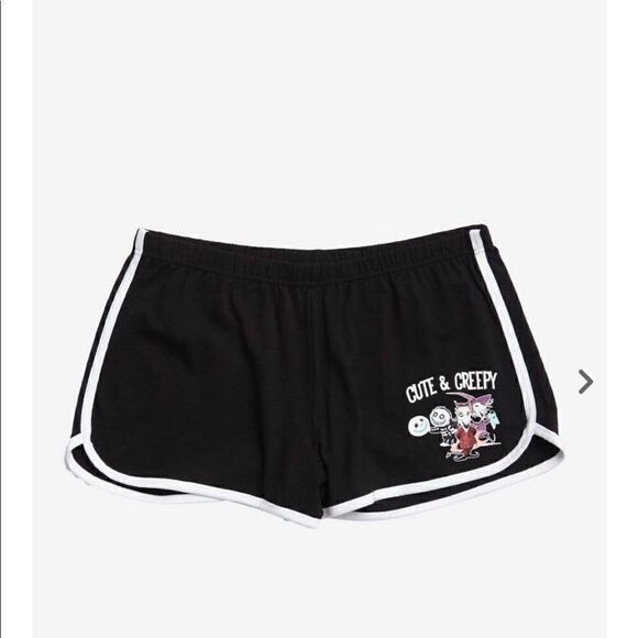NWT Disney for Hot Topic The Nightmare Before Christmas Oogie’s shorts plus size - Picture 1 of 7